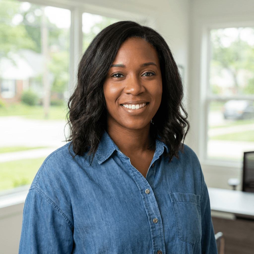 Portrait of Gina Berry, founder and mobile notary